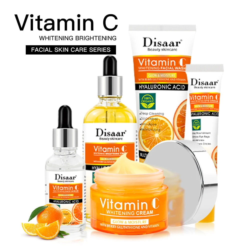 Disaar Vitamin C Facial Care Set Face Whitening Skincare Kit