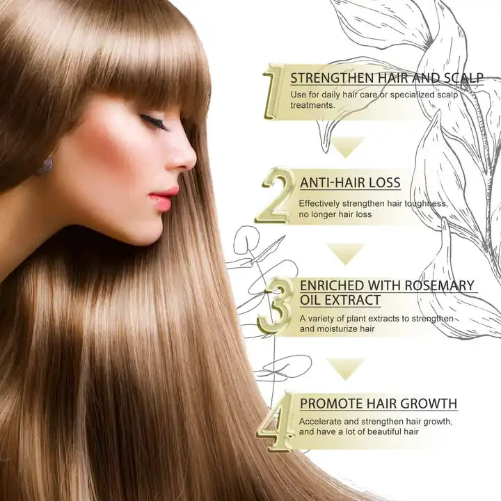Rosemary Veganic Natural Hair Growth Oil
