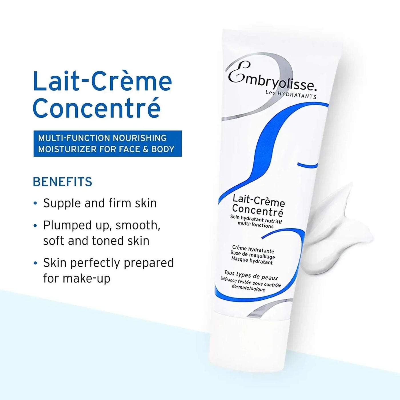 Embryolisse Lait-Crème Concentré, Face Cream & Makeup Primer -